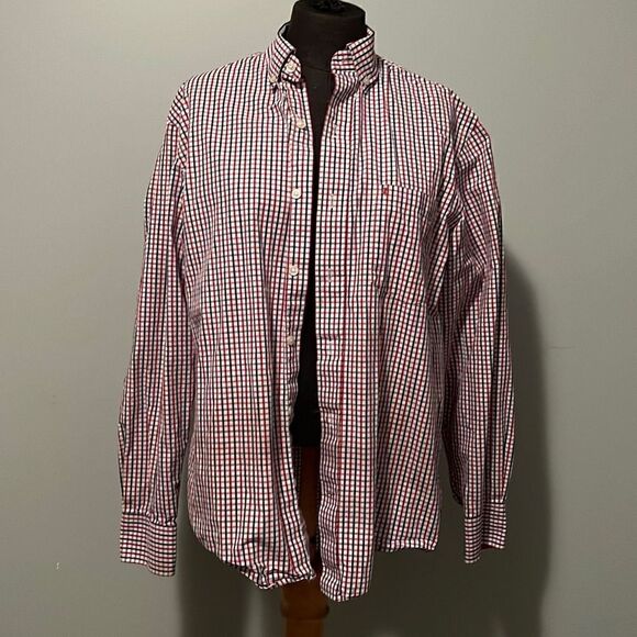 Izod Men’s Multicolored Striped pattern Button Down Shirt - Picture 1 of 10